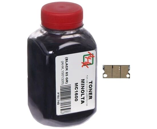 Тонер MINOLTA MC1600/1680 (+chip) Black AHK (1501322)