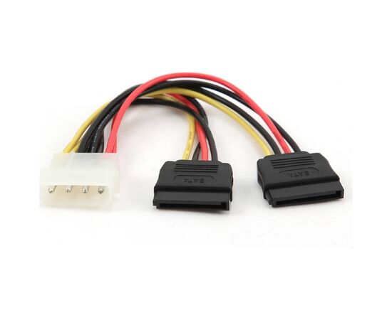 Кабель живлення SATA power 0.15m Cablexpert (CC-SATA-PSY)