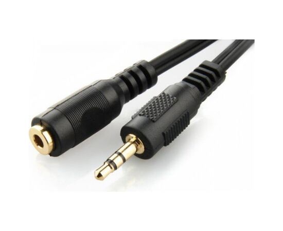 Кабель мультимедійний подовжувач Jack 3.5mm папа/Jack 3.5mm мама Cablexpert (CCA-421S-5M)