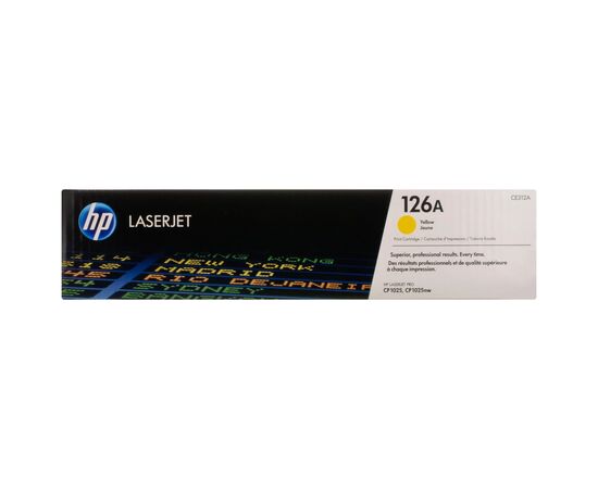 Картридж HP CLJ  126A Yellow, для CP1025 (CE312A)