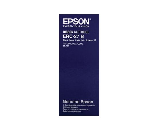 Картридж Epson ERC-27 Black для TM-290/290II, TM-U (C43S015366)