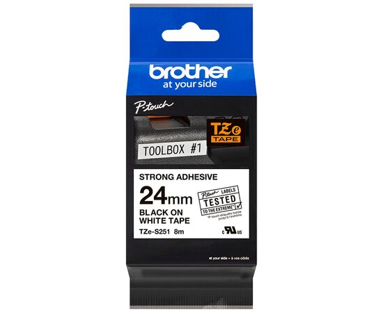 Стрічка для принтера етикеток Brother TZES251