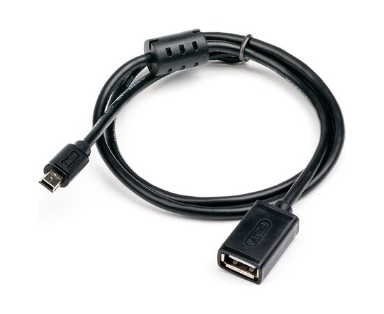 Дата кабель OTG USB 2.0 AF to Mini 5P 0.8m Atcom (12821)