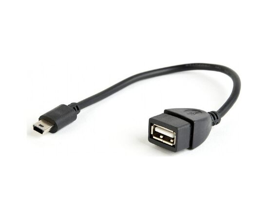 Дата кабель OTG USB 2.0 AF to Mini 5P 0.15m Cablexpert (A-OTG-AFBM-002)