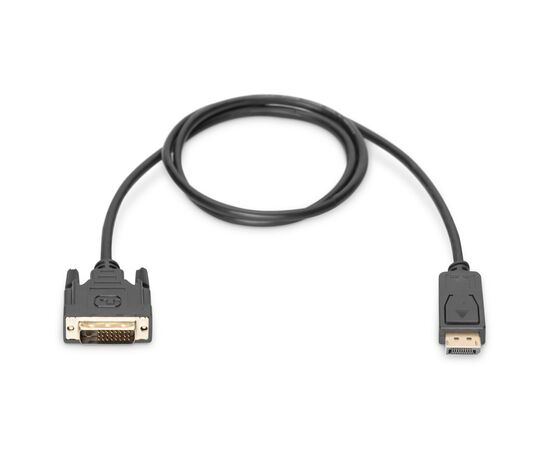 Кабель мультимедійний Display Port to DVI 24+1pin, 2.0m Digitus (AK-340301-020-S)