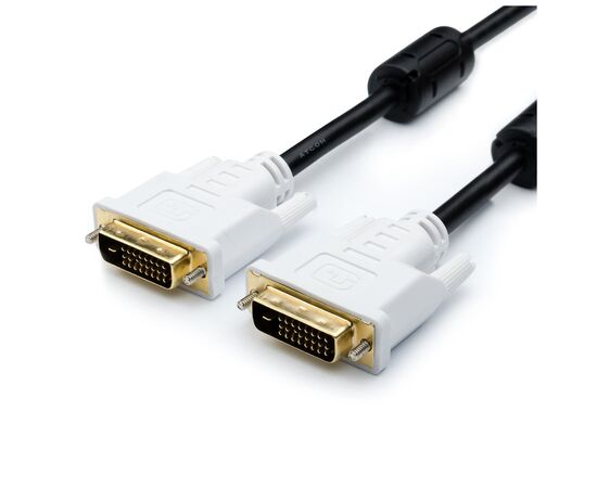 Кабель мультимедийный DVI to DVI 24+1pin, 5.0m Atcom (9149)