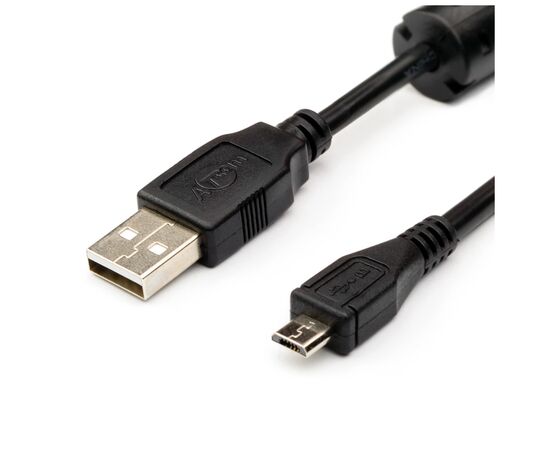 Дата кабель USB 2.0 AM to Micro 5P 0.8m Atcom (9174)