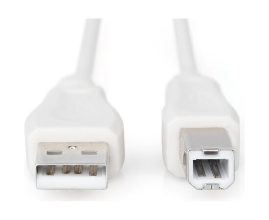 Кабель для принтера USB 2.0 AM/BM 3.0m Digitus (AK-300102-030-E)