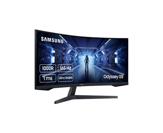 Монитор Samsung Odyssey G5 C34G55TWWI (LC34G55TWWIXCI), изображение 2 Монитор Samsung Odyssey G5 C34G55TWWI (LC34G55TWWIXCI), изображение 2
