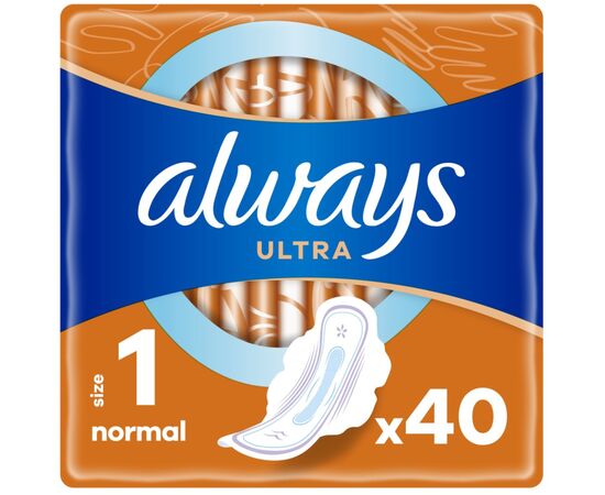 Гигиенические прокладки Always Ultra Normal (Размер 1) 40 шт. (8006540211380)