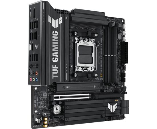 Материнська плата ASUS TUF GAMING B850M-PLUS WIFI, зображення 2 Материнська плата ASUS TUF GAMING B850M-PLUS WIFI, зображення 2