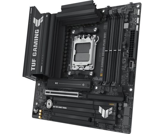 Материнська плата ASUS TUF GAMING B850M-PLUS WIFI, зображення 3 Материнська плата ASUS TUF GAMING B850M-PLUS WIFI, зображення 3