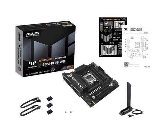 Материнська плата ASUS TUF GAMING B850M-PLUS WIFI, зображення 9 Материнська плата ASUS TUF GAMING B850M-PLUS WIFI, зображення 9