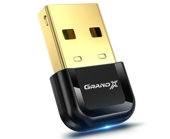 Адаптер Grand-X Bluetooth 5.3 20m, 5 devices, 3Mb BT53G (BT53G), изображение 5 Адаптер Grand-X Bluetooth 5.3 20m, 5 devices, 3Mb BT53G (BT53G), изображение 5