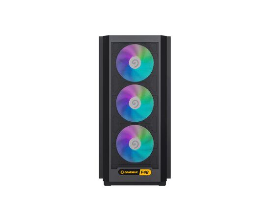 Корпус Gamemax F46 BK, изображение 4 Корпус Gamemax F46 BK, изображение 4