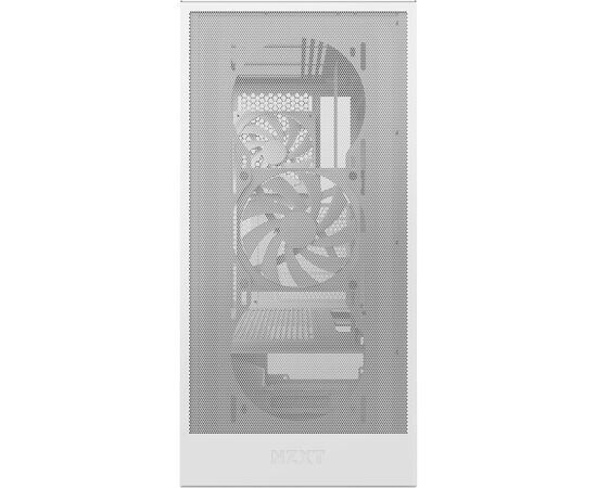 Корпус NZXT H5 Flow Compact All White (CC-H52FW-01), изображение 4 Корпус NZXT H5 Flow Compact All White (CC-H52FW-01), изображение 4