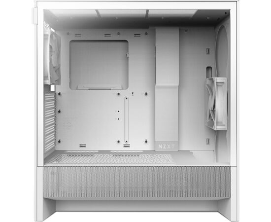 Корпус NZXT H5 Flow Compact All White (CC-H52FW-01), изображение 5 Корпус NZXT H5 Flow Compact All White (CC-H52FW-01), изображение 5