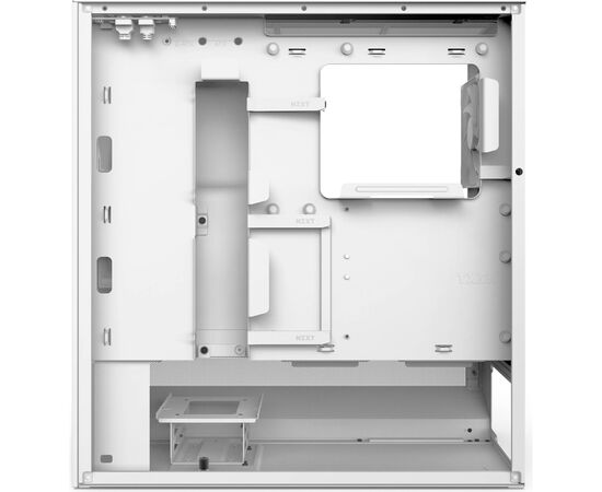 Корпус NZXT H5 Flow Compact All White (CC-H52FW-01), изображение 6 Корпус NZXT H5 Flow Compact All White (CC-H52FW-01), изображение 6