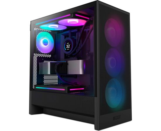 Корпус NZXT H5 Flow RGB Compact (CC-H52FB-R1)