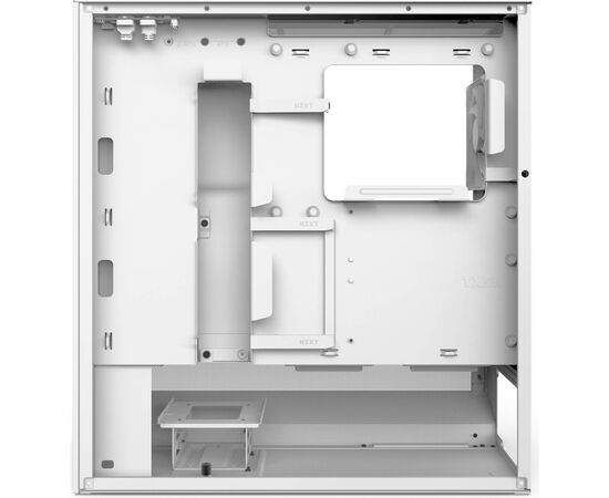 Корпус NZXT H5 Flow RGB Compact All White (CC-H52FW-R1), изображение 6 Корпус NZXT H5 Flow RGB Compact All White (CC-H52FW-R1), изображение 6