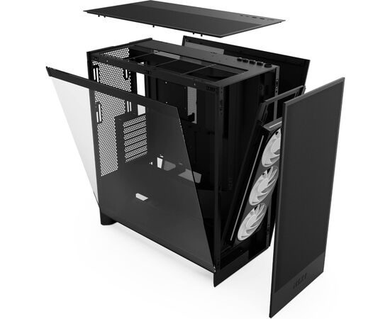 Корпус NZXT H7 Flow All Black (CM-H72FB-01), изображение 10 Корпус NZXT H7 Flow All Black (CM-H72FB-01), изображение 10