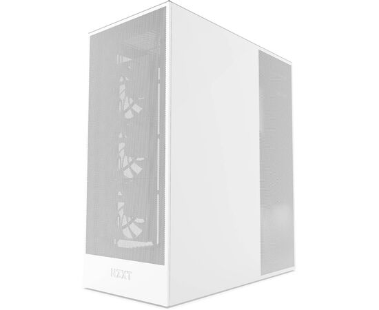 Корпус NZXT H7 Flow All White (CM-H72FW-01), изображение 2 Корпус NZXT H7 Flow All White (CM-H72FW-01), изображение 2