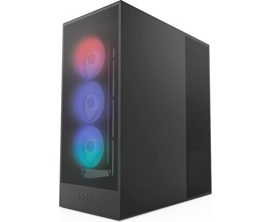Корпус NZXT H7 Flow RGB All Black (CM-H72FB-R1), изображение 3 Корпус NZXT H7 Flow RGB All Black (CM-H72FB-R1), изображение 3