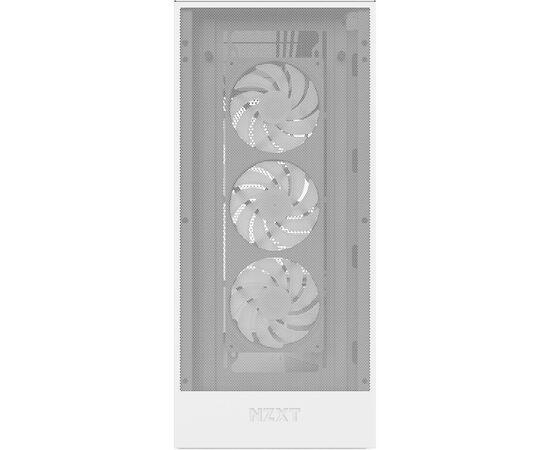 Корпус NZXT H7 Flow RGB All White (CM-H72FW-R1), изображение 3 Корпус NZXT H7 Flow RGB All White (CM-H72FW-R1), изображение 3