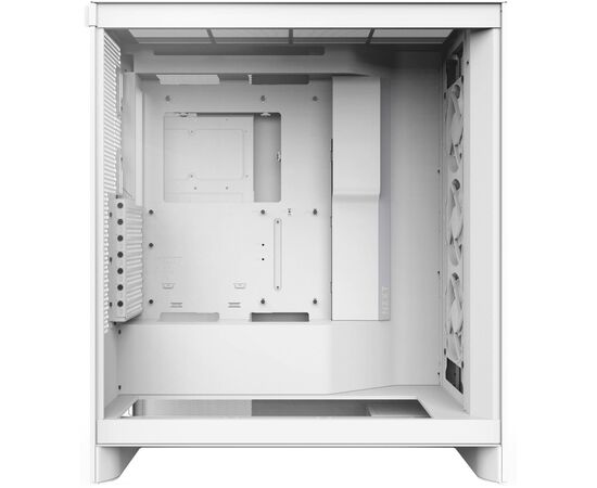 Корпус NZXT H7 Flow RGB All White (CM-H72FW-R1), изображение 4 Корпус NZXT H7 Flow RGB All White (CM-H72FW-R1), изображение 4