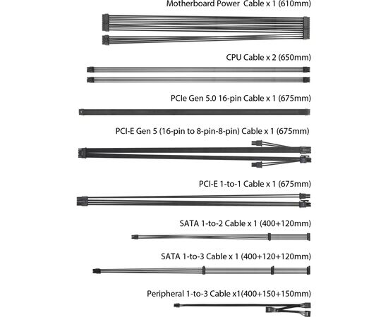Блок питания ASUS 750W Prime AP-750G (90YE00U1-B0NA00), изображение 11 Блок питания ASUS 750W Prime AP-750G (90YE00U1-B0NA00), изображение 11