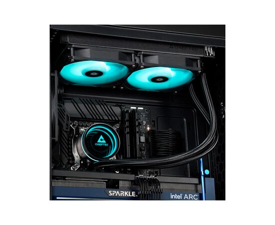 Система жидкостного охлаждения Chieftec Iceberg 240 ARGB (CLC-240-RGB), изображение 11 Система жидкостного охлаждения Chieftec Iceberg 240 ARGB (CLC-240-RGB), изображение 11