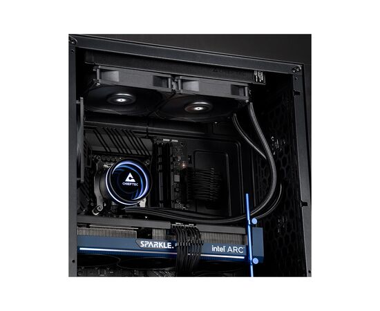 Система жидкостного охлаждения Chieftec Iceberg 240 DARK (CLC-240-BLK), изображение 11 Система жидкостного охлаждения Chieftec Iceberg 240 DARK (CLC-240-BLK), изображение 11
