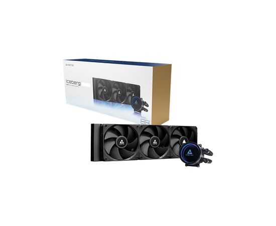Система жидкостного охлаждения Chieftec Iceberg 360 DARK (CLC-360-BLK), изображение 7 Система жидкостного охлаждения Chieftec Iceberg 360 DARK (CLC-360-BLK), изображение 7