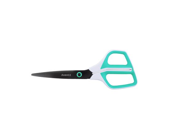 Ножницы Axent Titanium 21 см, бело-бирюзовые (6307-16-A)