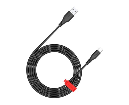 Дата кабель USB 2.0 AM to Type-C 1.2m AC18SC 18W Black Canyon (CNS-AC18SC12B)