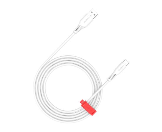 Дата кабель USB 2.0 AM to Type-C 1.2m AC18SC 18W White Canyon (CNS-AC18SC12W)