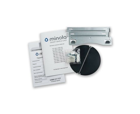 Вытяжка кухонная Minola HVS 6612 WH 1000 LED, изображение 11 Вытяжка кухонная Minola HVS 6612 WH 1000 LED, изображение 11