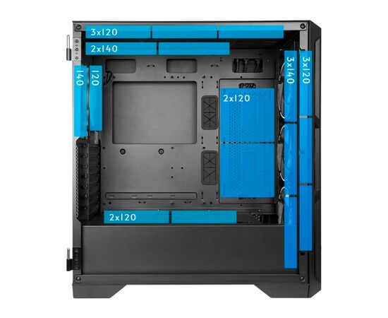 Корпус Chieftec APEX LUMO (GA-01B-L-OP), зображення 10 Корпус Chieftec APEX LUMO (GA-01B-L-OP), зображення 10