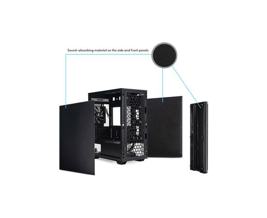 Корпус Chieftec PRO MINI (AZ-01B-OP), изображение 9 Корпус Chieftec PRO MINI (AZ-01B-OP), изображение 9