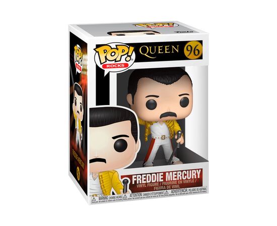 Фигурка Funko Pop серии Queen - Фредди Меркьюри (33732), изображение 10 Фигурка Funko Pop серии Queen - Фредди Меркьюри (33732), изображение 10