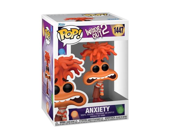 Фигурка Funko Pop серии Головоломка 2 - Тревожность (75996), изображение 3 Фигурка Funko Pop серии Головоломка 2 - Тревожность (75996), изображение 3