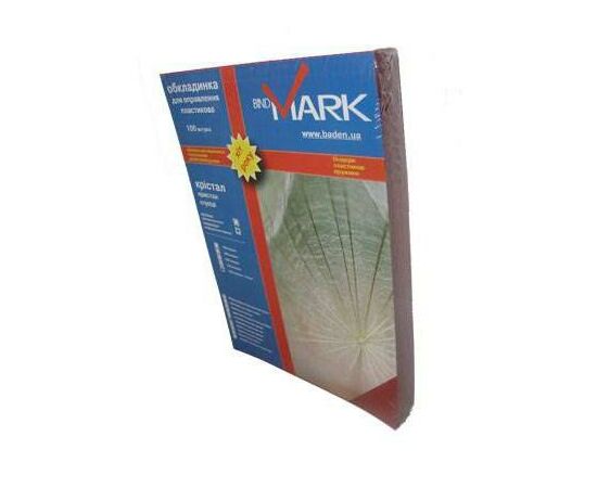 Обложка для переплета bindMARK пл. Кристалл А4 150 (100 шт.) матовая (40199)