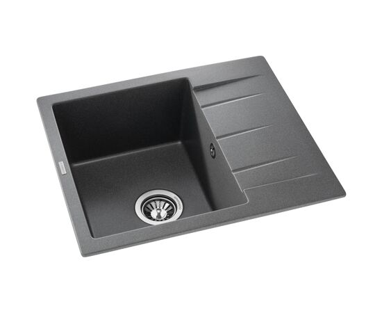 Мойка кухонная GRANADO MADRID grafito (gr1609), изображение 2 Мойка кухонная GRANADO MADRID grafito (gr1609), изображение 2