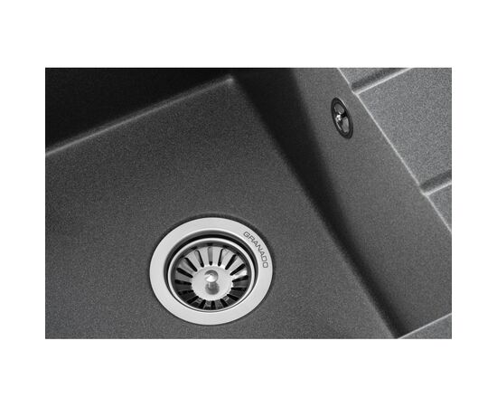 Мойка кухонная GRANADO MADRID grafito (gr1609), изображение 4 Мойка кухонная GRANADO MADRID grafito (gr1609), изображение 4