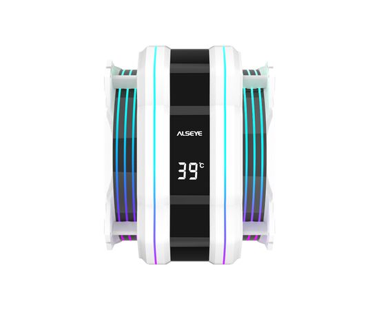 Кулер для процессора Alseye M120D-W-Plus II (AS.01.01.0043), изображение 3 Кулер для процессора Alseye M120D-W-Plus II (AS.01.01.0043), изображение 3