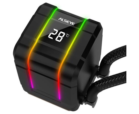 Система жидкостного охлаждения Alseye M240-PLUS-B II (AS.02.01.0031), изображение 2