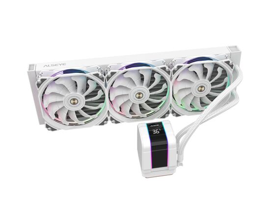Система жидкостного охлаждения Alseye M360-PLUS-W II (AS.02.01.0032), изображение 2