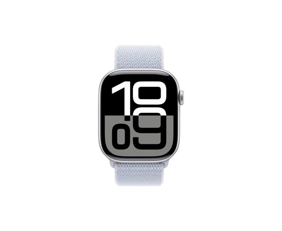Смарт-годинник Apple Watch Series 10 GPS 46mm Silver Aluminium Case with Blue Cloud Sport Loop (MWWN3QH/A), зображення 2