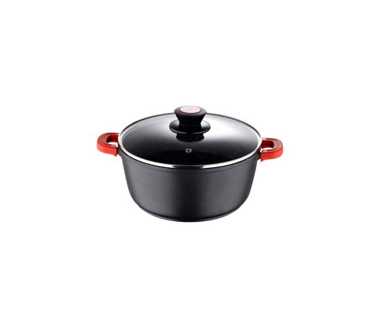Кастрюля Bergner Chroma, з кришкою 20 см, 2.2 л (BG-30114-BK), изображение 2 Кастрюля Bergner Chroma, з кришкою 20 см, 2.2 л (BG-30114-BK), изображение 2