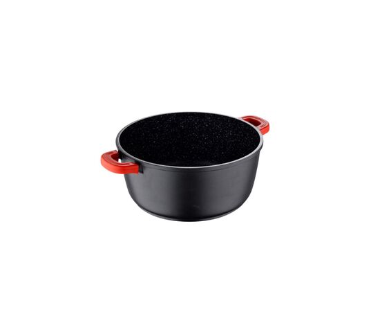 Кастрюля Bergner Chroma, з кришкою 20 см, 2.2 л (BG-30114-BK), изображение 3 Кастрюля Bergner Chroma, з кришкою 20 см, 2.2 л (BG-30114-BK), изображение 3